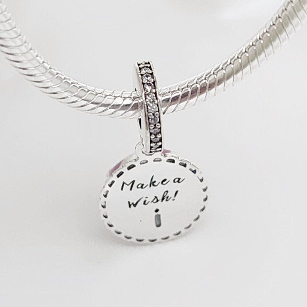 Pandora Pink Birthday Cake Dangle Charm - Picture 4 of 5